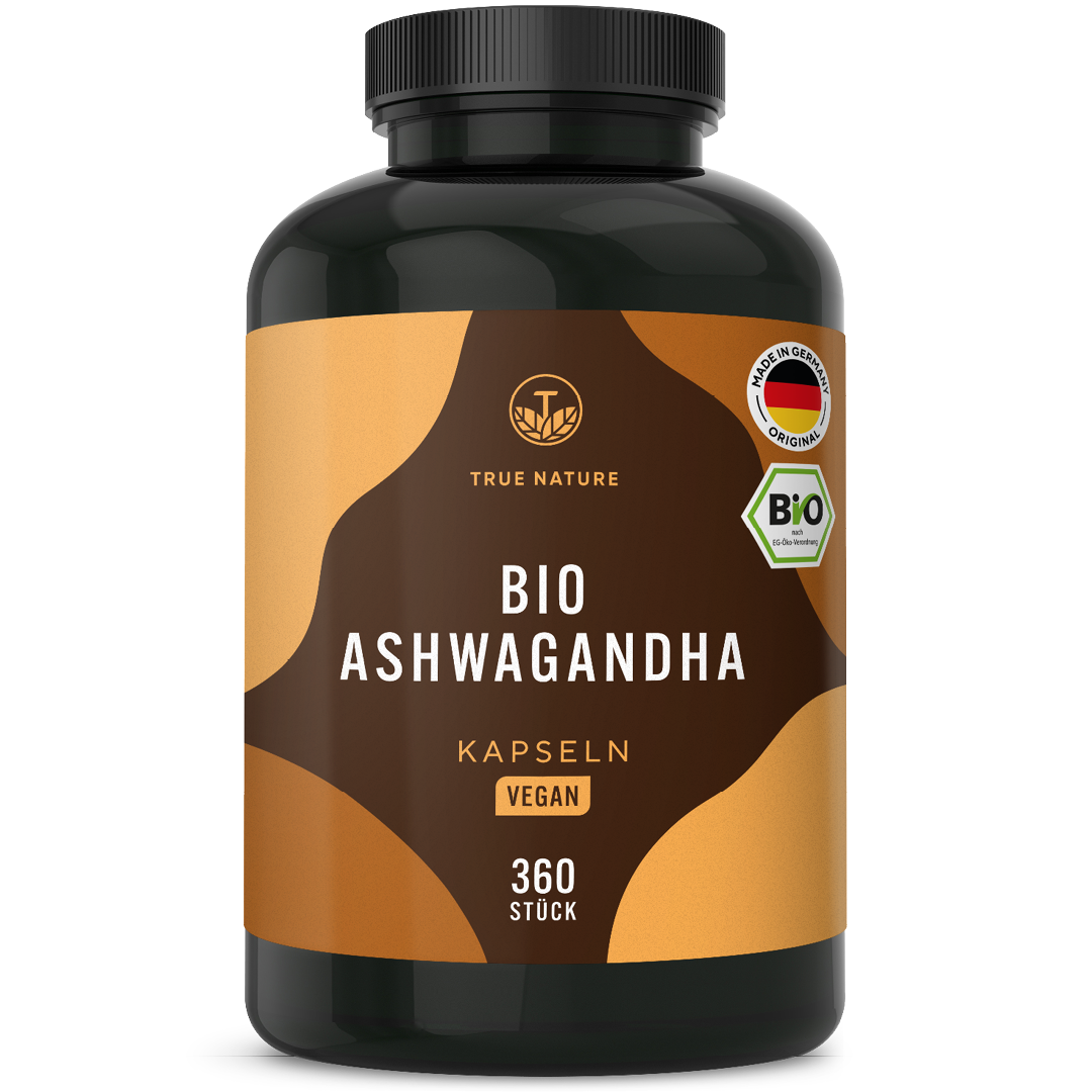 Bio Ashwagandha Kapseln True Nature 3 Monate