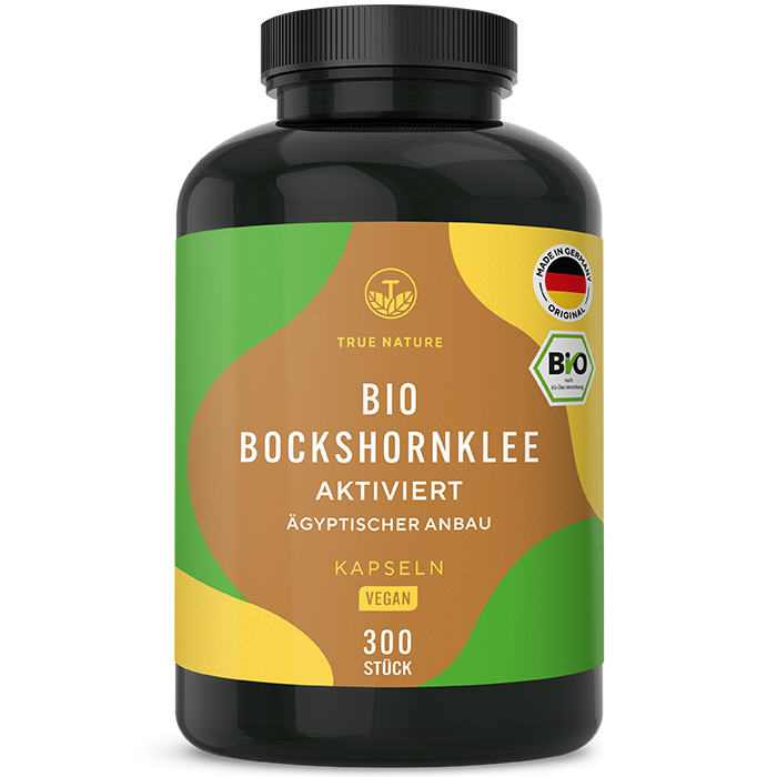 Bio Bockshornklee aktivierte Kapseln True Nature 2.5 Monate