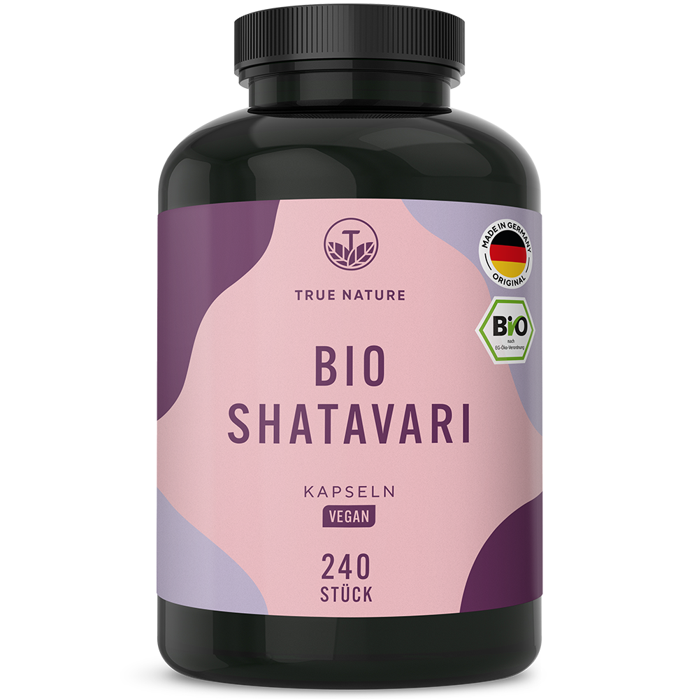 Bio Shatavari Kapseln Vitamine & Nahrungsergänzungsmittel True Nature 1 Stück