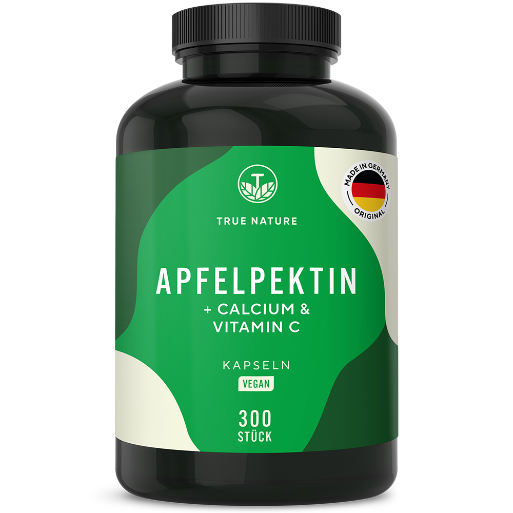 Apfelpektin mit Calcium & Vitamin C Gesundheit & Schönheit > Gesundheitsversorgung > Nahrungsergänzungsmittel True Nature 50 Tage