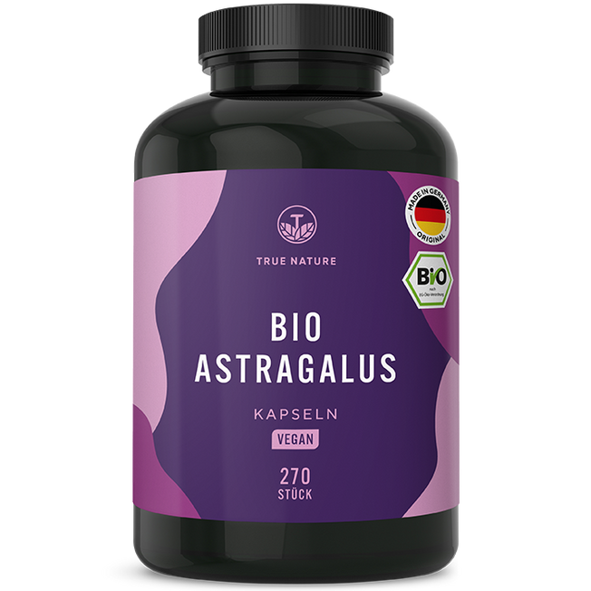 Bio Astragalus Kapseln Vitamine & Nahrungsergänzungsmittel True Nature 1.5 Monate