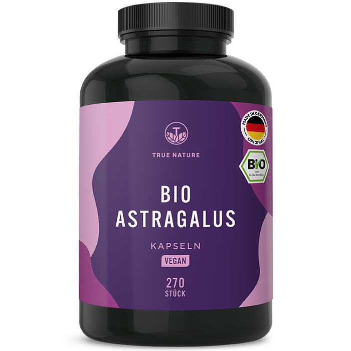 Bio Astragalus Kapseln Vitamine & Nahrungsergänzungsmittel True Nature 1.5 Monate