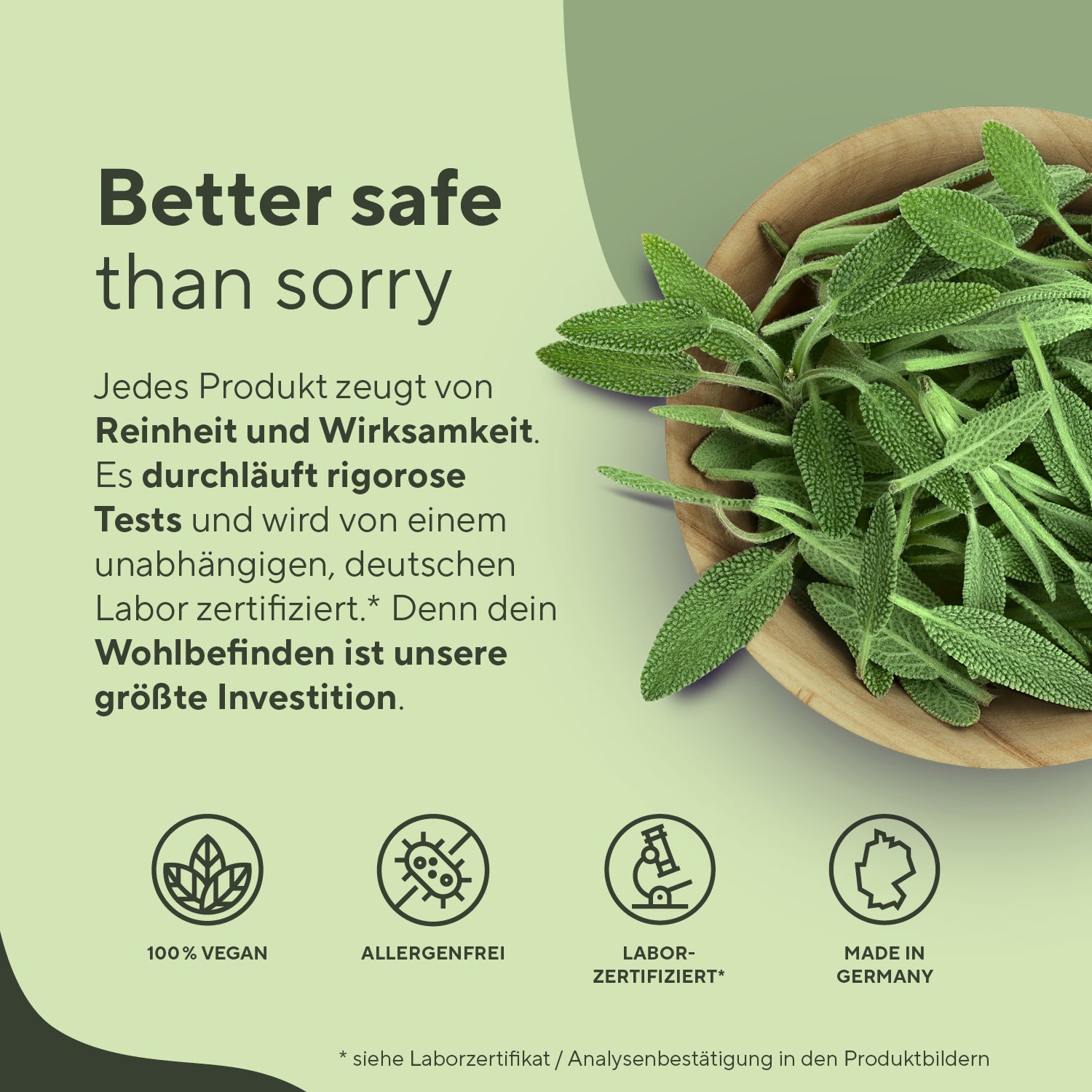 Salbei Extrakt Kapseln Vitamine & Nahrungsergänzungsmittel True Nature   