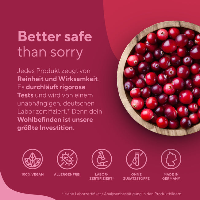 Cranberry Extrakt Kapseln Vitamine & Nahrungsergänzungsmittel True Nature   