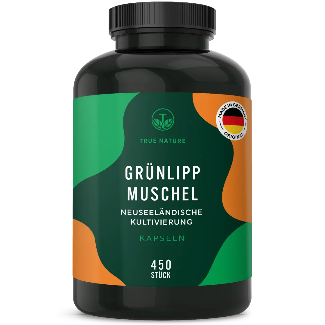 Grünlippmuschel Kapseln Gesundheit > Vitamine & Nahrungsergänzungsmittel > Sport & Gelenke > Tierische Nahrungsergänzungsmittel > Grünlippmuschel Kapseln True Nature 4 Monate