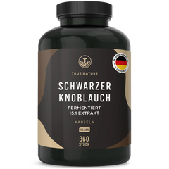 Schwarzer Knoblauch Extrakt Kapseln