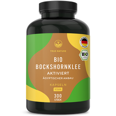 Bio Bockshornklee aktivierte Kapseln