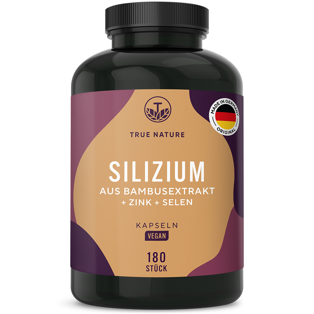 Silizium hochdosierte Kapseln Vitamine & Nahrungsergänzungsmittel True Nature 6 Monate