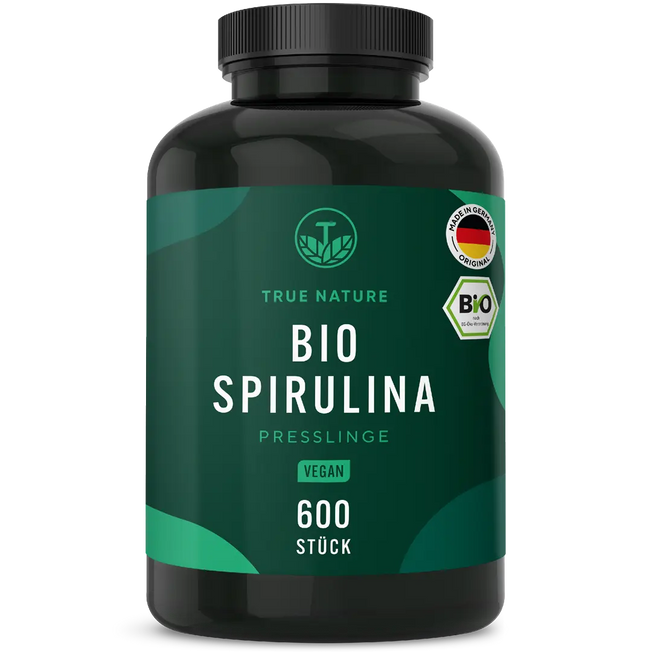 Bio Spirulina Presslinge Gesundheit > Vitamine & Nahrungsergänzungsmittel > Vitalität & Immunsystem > Superfoods > Algen > Bio Spirulina Presslinge True Nature 2.5 Monate