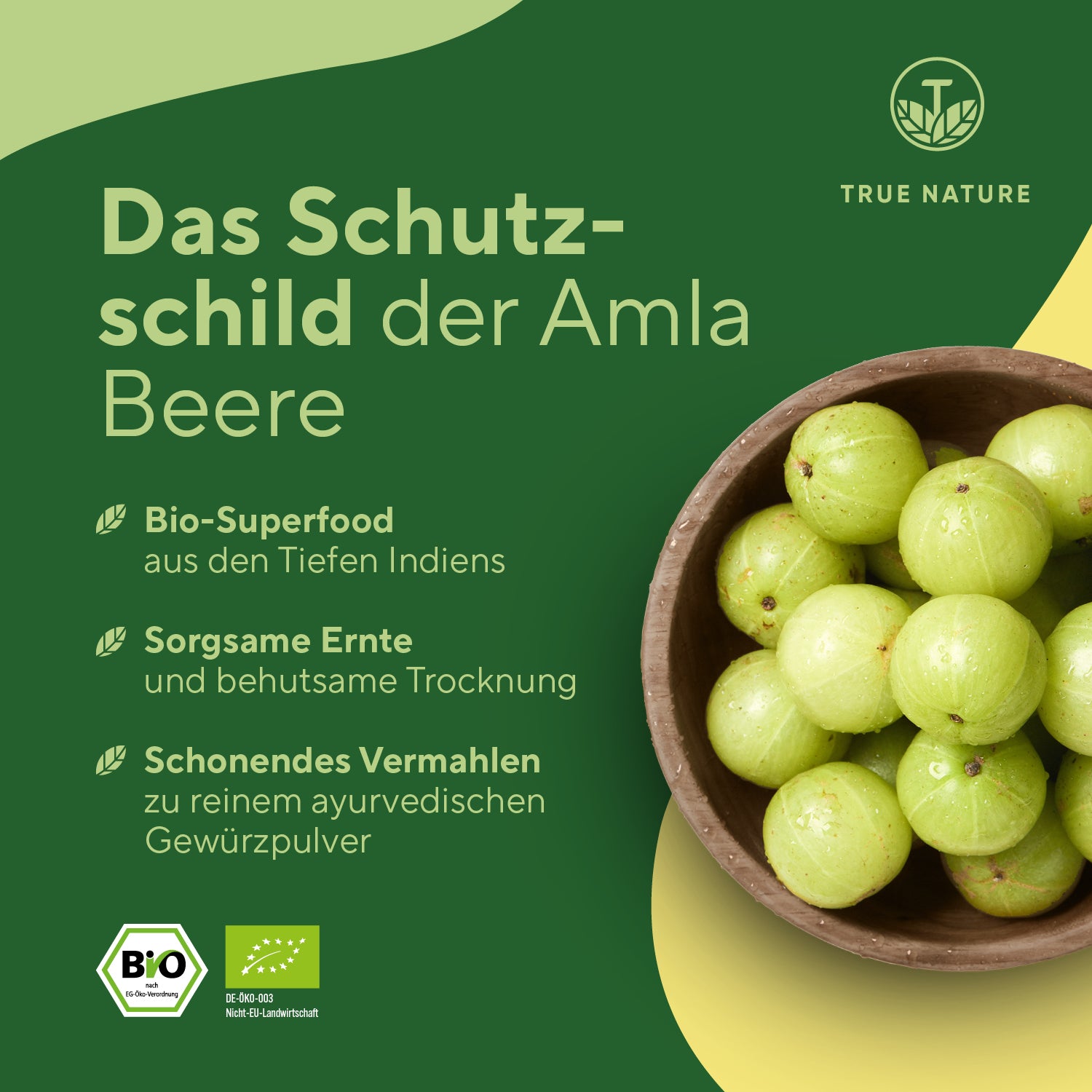 Bio Amla Vitamine & Nahrungsergänzungsmittel True Nature
