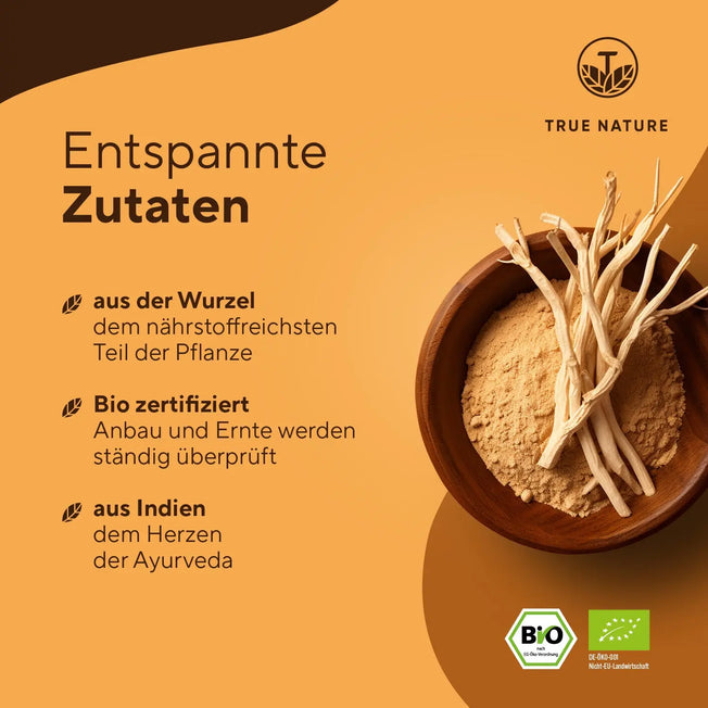 Bio Ashwagandha Kapseln True Nature