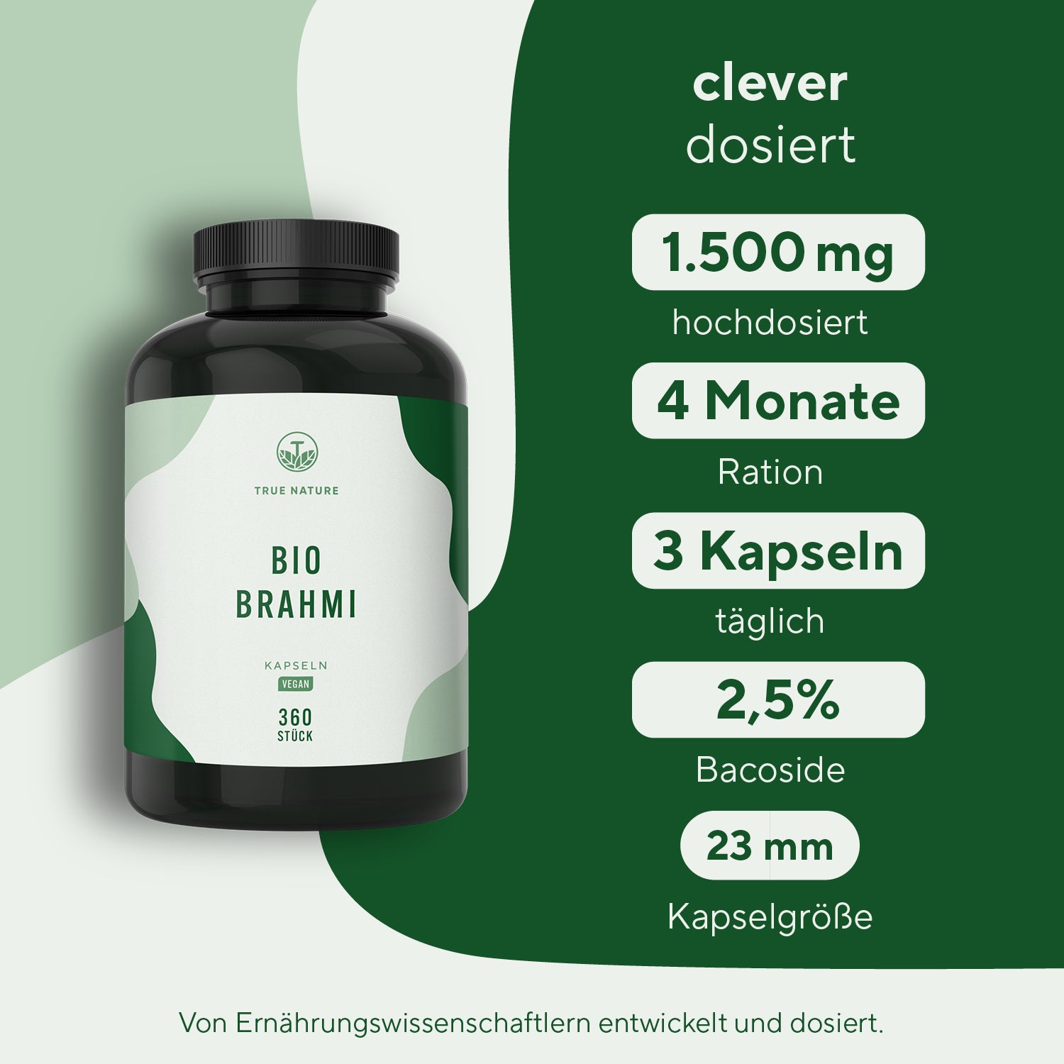 Bio Brahmi Kapseln Vitamine & Nahrungsergänzungsmittel True Nature