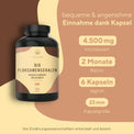 Flohsamenschalen Bio Kapseln Vitamine & Nahrungsergänzungsmittel True Nature   