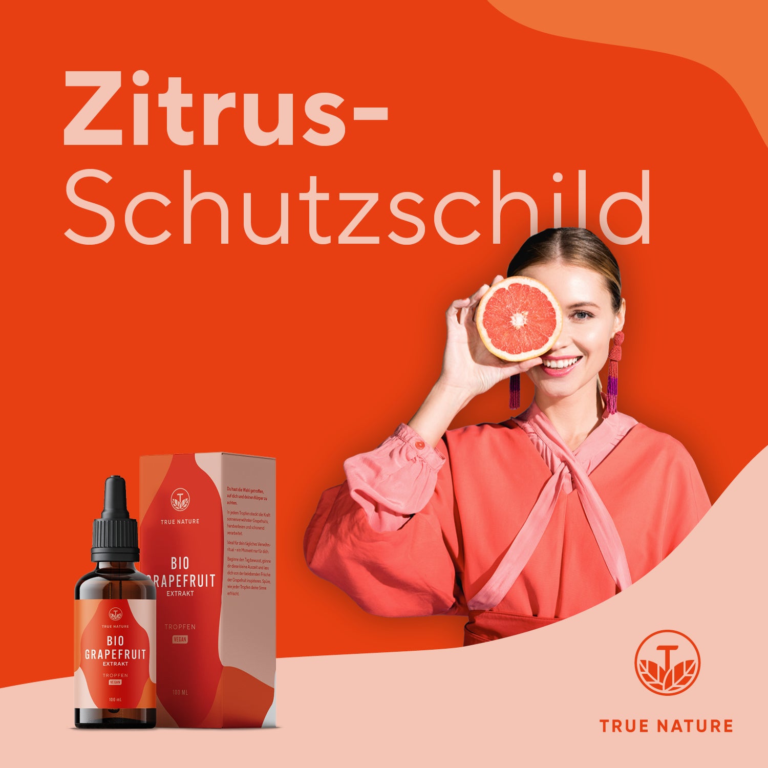 Bio Grapefruitkernextrakt Tropfen Vitamine & Nahrungsergänzungsmittel True Nature