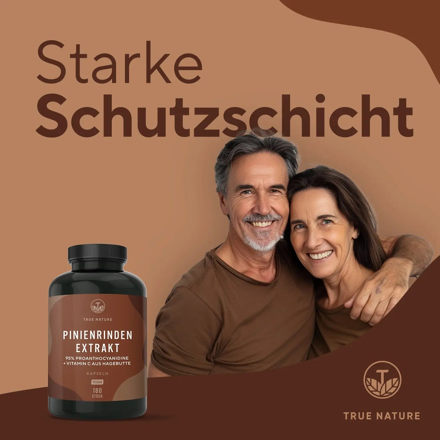 Pinienrindenextrakt hochdosierte Kapseln Vitamine & Nahrungsergänzungsmittel True Nature   