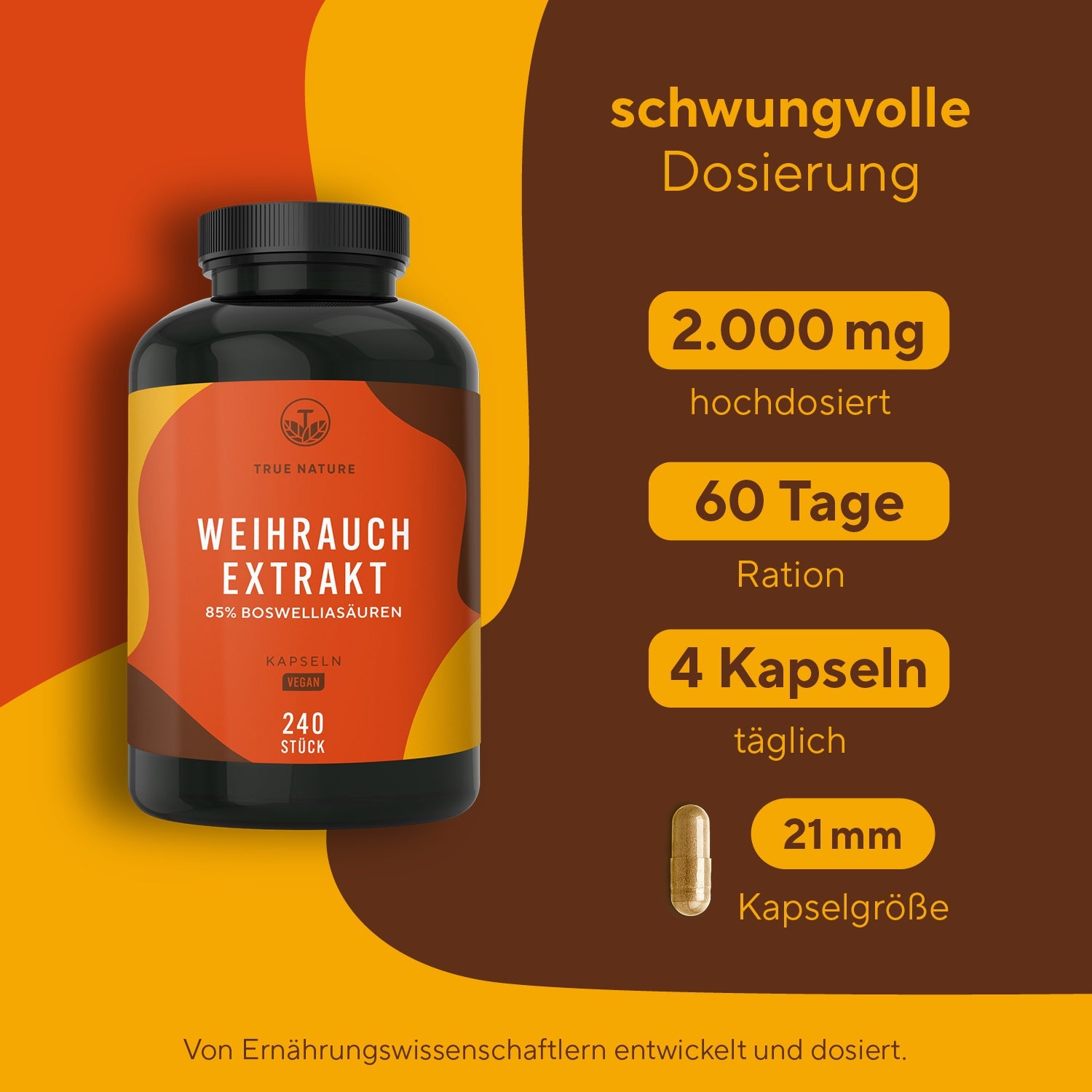 Weihrauch Extrakt Kapseln True Nature